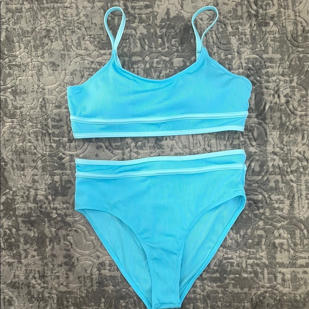 Amazon Brand Blue Bikini Set